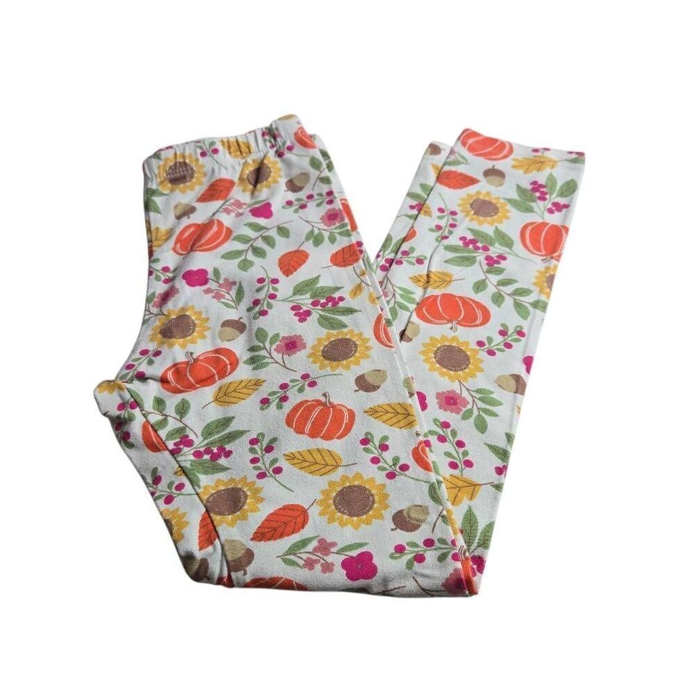 Children's Place Thanksgiving leggings M7/8